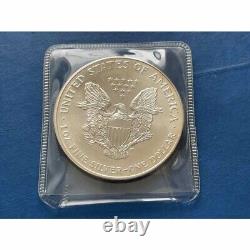 Pièce d'argent American Eagle de 1 dollar de 1995, 1 once d'argent pur