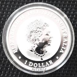 Pièce de monnaie en argent coloré aigle à queue en coin 2023